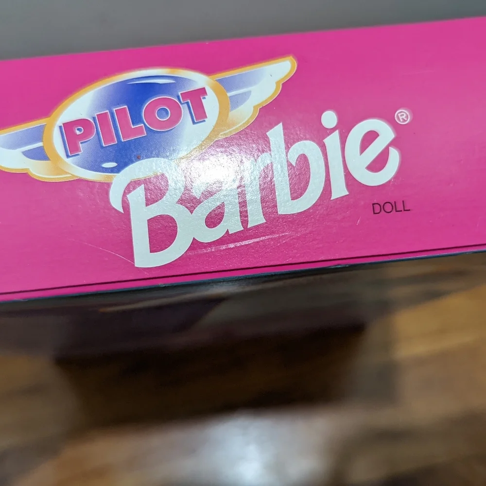 1997 Pilot Barbie.  We can do anything Career Barbie Nib